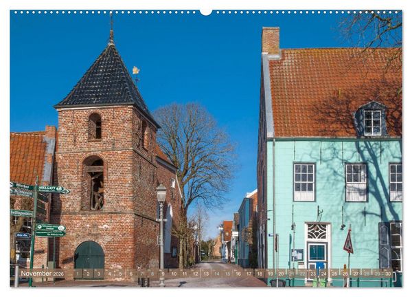Produktbild: Greetsiel in Ostfriesland (Wandkalender 2026 DIN A2 quer), CALVENDO Monatskalender
