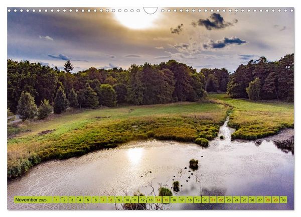 Produktbild: Schorfheide von oben (Wandkalender 2026 DIN A3 quer), CALVENDO Monatskalender