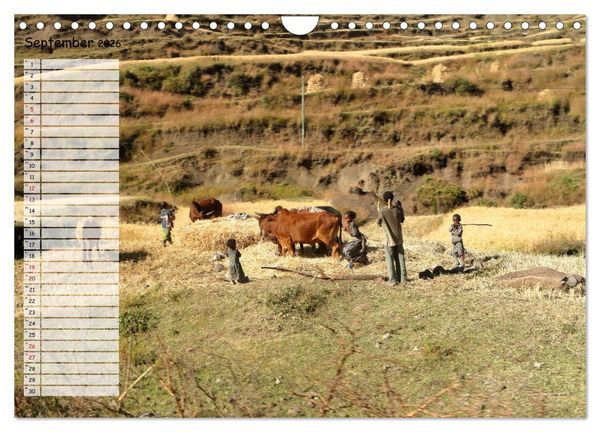 Produktbild: Abenteuer &Auml;thiopien (Wandkalender 2026 DIN A4 quer), CALVENDO Monatskalender