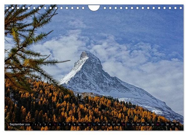 Produktbild: MATTERHORN. Faszination und Magie (Wandkalender 2026 DIN A4 quer), CALVENDO Monatskalender