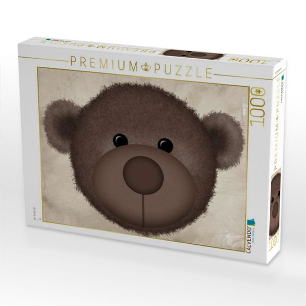 Produktbild: CALVENDO Puzzle Der Teddy CB | 1000 Teile Lege-Gr&ouml;&szlig;e 64x48cm Foto-Puzzle f&uuml;r gl&uuml;ckliche Stunden