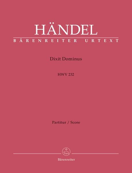 Händel, G: Dixit Dominus HWV 232