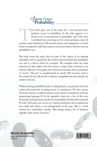 Produktbild: Graduate Course in Probability, a