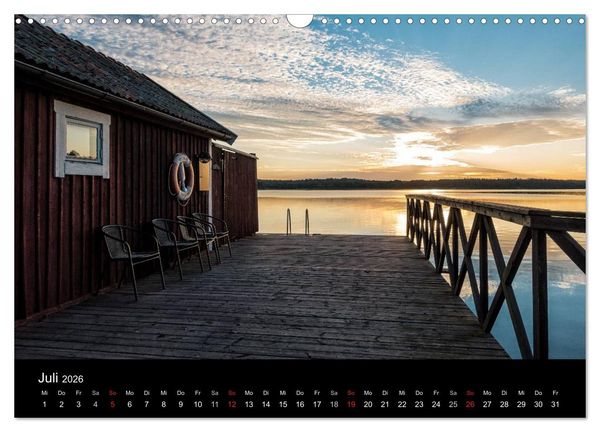 Produktbild: Sch&auml;rengarten an der schwedischen Ostk&uuml;ste (Wandkalender 2026 DIN A3 quer), CALVENDO Monatskalender