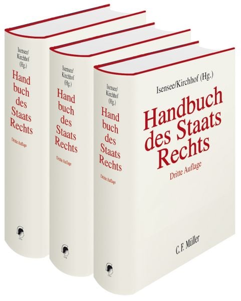 Produktbild: Handbuch des Staatsrechts der Bundesrepublik Deutschland