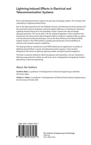 Produktbild: Lightning-Induced Effects in Electrical and Telecommunication Systems
