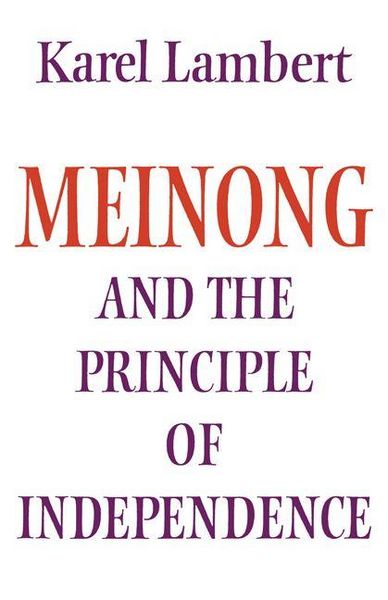 Produktbild: Meinong and the Principle of Independence