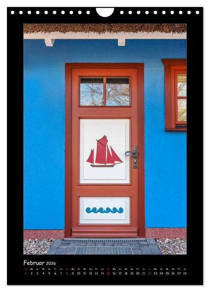 Produktbild: T&uuml;ren - Meisterwerke aus Fischland, Dar&szlig; und Zingst (Wandkalender 2026 DIN A4 hoch), CALVENDO Monatskalender