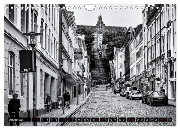 Produktbild: Ein Blick auf Flensburg (Wandkalender 2026 DIN A4 quer), CALVENDO Monatskalender