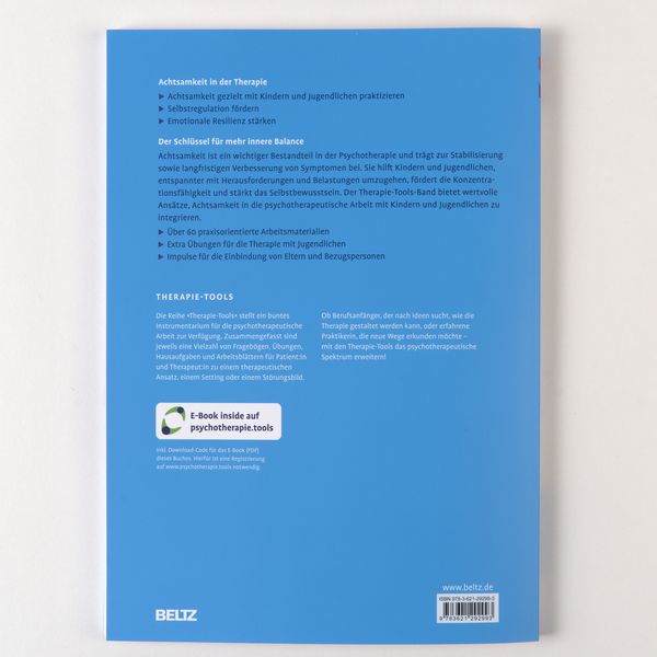 Produktbild: Therapie-Tools Achtsamkeit mit Kindern und Jugendlichen