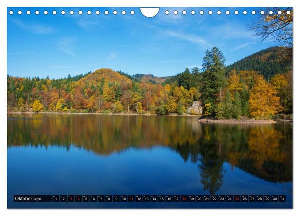 Produktbild: Eindrucksvolle Landschaften (Wandkalender 2026 DIN A4 quer), CALVENDO Monatskalender