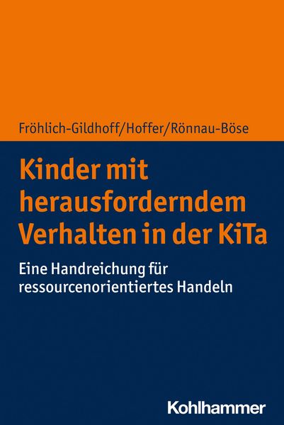 Produktbild: Kinder mit herausforderndem Verhalten in der KiTa