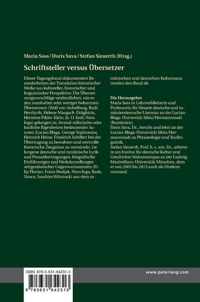 Produktbild: Schriftsteller versus &Uuml;bersetzer
