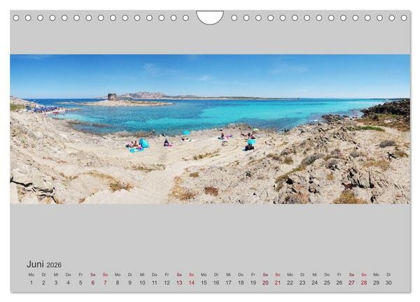 Produktbild: Sardinien &ndash; Die Nordk&uuml;ste (Wandkalender 2026 DIN A4 quer), CALVENDO Monatskalender
