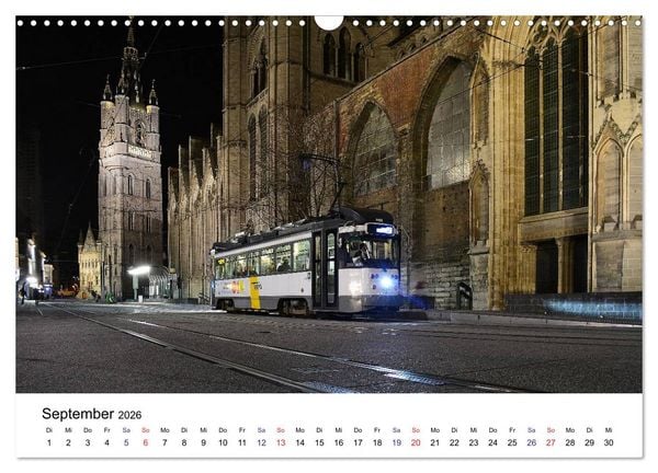 Produktbild: Stra&szlig;enbahnen in Europa (Wandkalender 2026 DIN A3 quer), CALVENDO Monatskalender