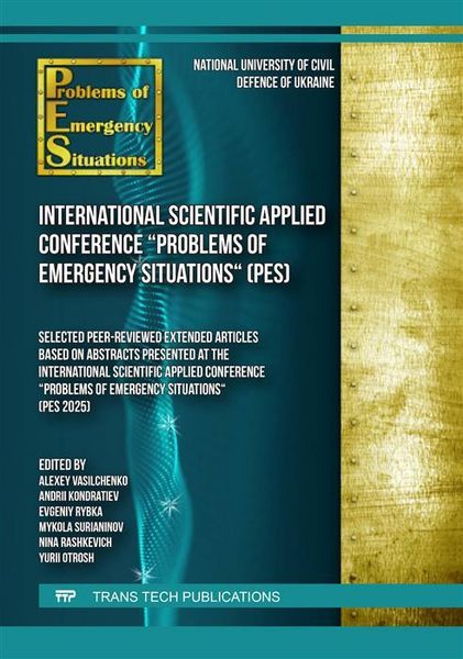 Produktbild: International Scientific Applied Conference "Problems of Emergency Situations" (PES)