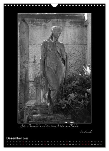 Produktbild: S&uuml;dfriedhof Leipzig (Wandkalender 2026 DIN A3 hoch), CALVENDO Monatskalender