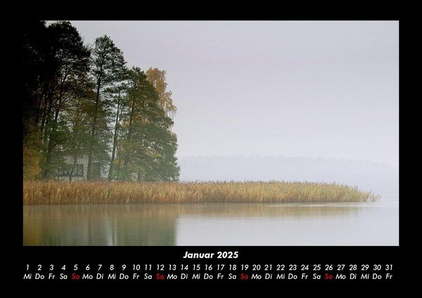 Produktbild: Die Seen der Erde 2025 Fotokalender DIN A3