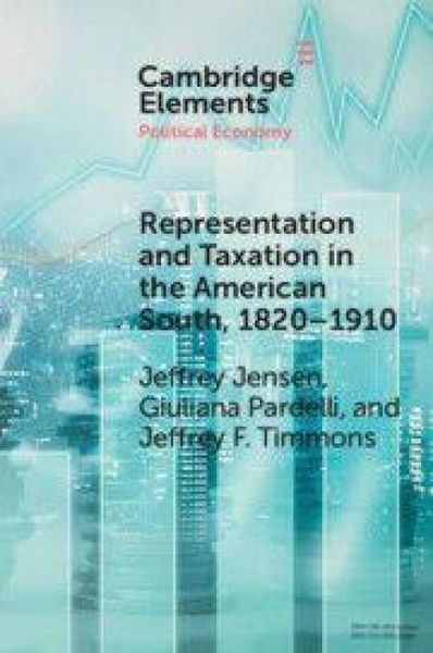 Produktbild: Representation and Taxation in the American South,1820-1910