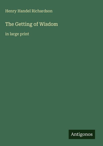 Produktbild: The Getting of Wisdom