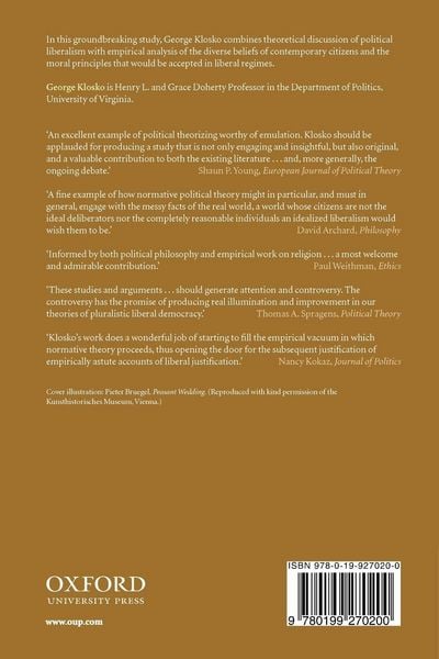 Produktbild: Democratic Procedures and Liberal Consensus