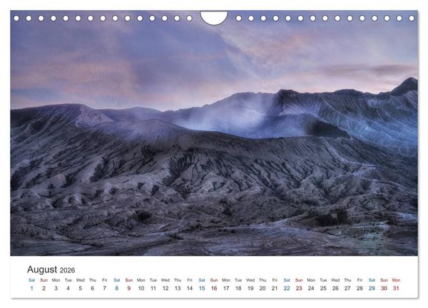 Produktbild: Java, Indonesian Island in the Ring of Fire (Wall Calendar 2026 DIN A4 landscape), CALVENDO 12 Month Wall Calendar