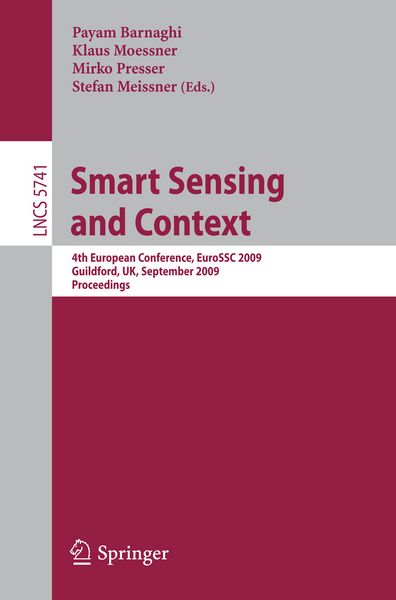 Produktbild: Smart Sensing and Context