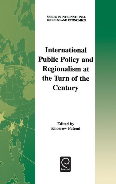 Produktbild: International Public Policy and Regionalism at the Turn of the Century