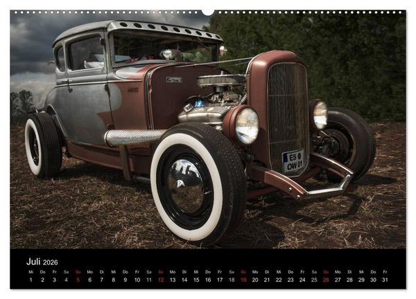 Produktbild: Custom Cars - Autos die begeistern (hochwertiger Premium Wandkalender 2026 DIN A2 quer), Kunstdruck in Hochglanz