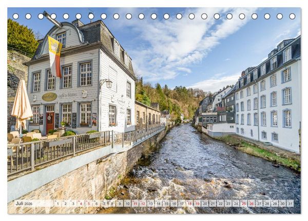 Produktbild: Monschau Impressionen (Tischkalender 2026 DIN A5 quer), CALVENDO Monatskalender