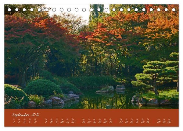 Produktbild: D&uuml;sseldorfer Nordpark (Tischkalender 2026 DIN A5 quer), CALVENDO Monatskalender