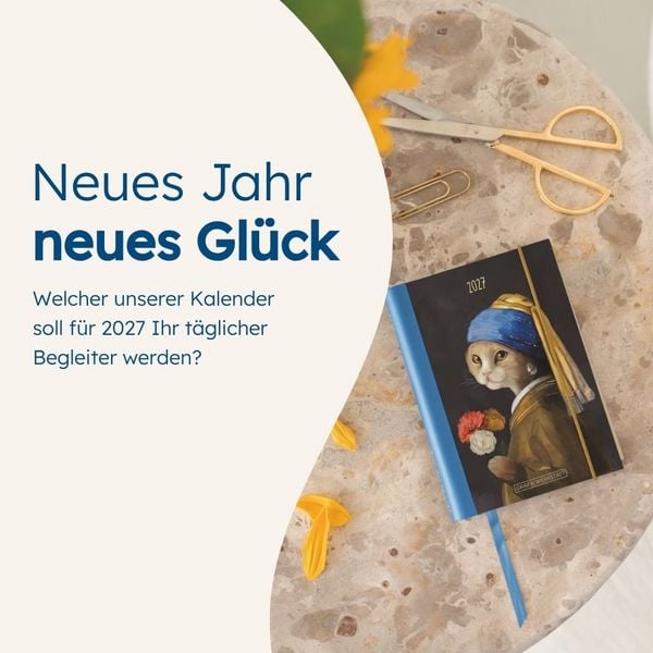 Produktbild: Terminplaner 2027 Tierisch kunstvoll