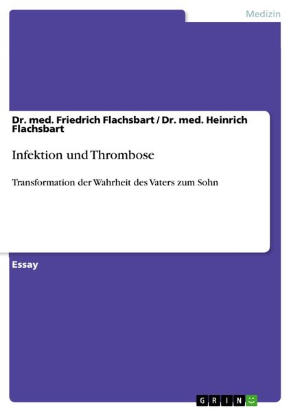 Produktbild: Infektion und Thrombose