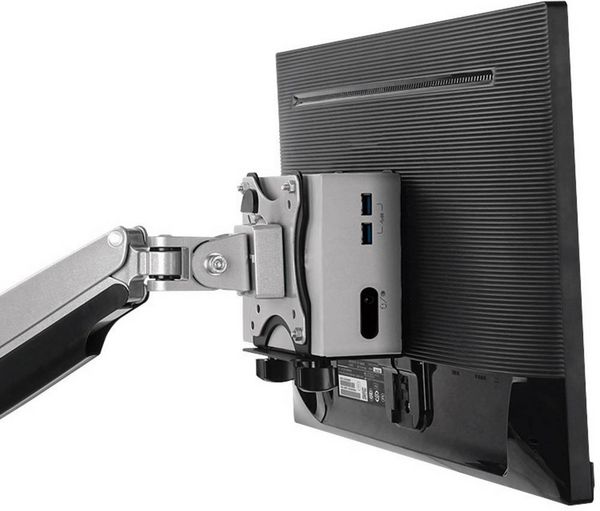 Produktbild: LogiLink PC Halterung 75 x 75 mm VESA-Standard, 100 x 100 mm VESA-Standard BP0066 BP0066 Schwarz Belastbar bis=5 kg