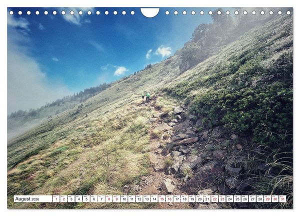 Produktbild: Hiking the GR 10 A long distance trail through the French Pyrenees (Wall Calendar 2026 DIN A4 landscape), CALVENDO 12 Month Wall Calendar