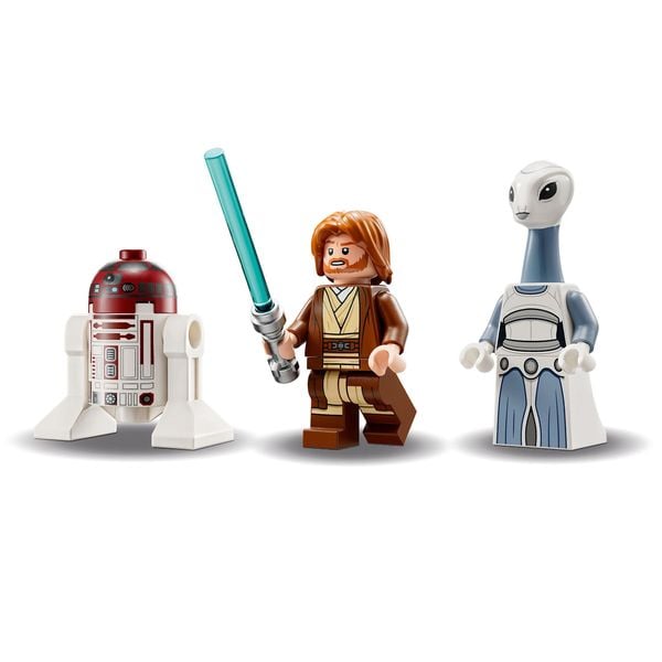 LEGO Star Wars Obi-Wan Kenobis Jedi Starfighter, Raumschiff Set 75333