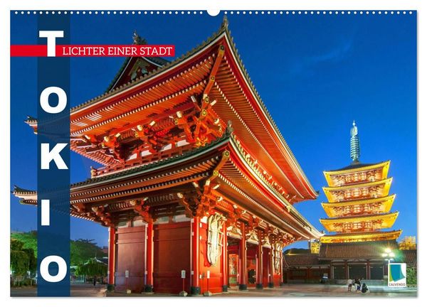 Produktbild: Tokio: Lichter einer Stadt (Wandkalender 2027 DIN A2 quer), CALVENDO Monatskalender
