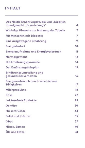 Produktbild: Kalorien mundgerecht f&uuml;r unterwegs