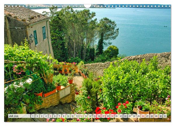 Produktbild: Bolsenasee Smaragd im Latium (Wandkalender 2026 DIN A3 quer), CALVENDO Monatskalender