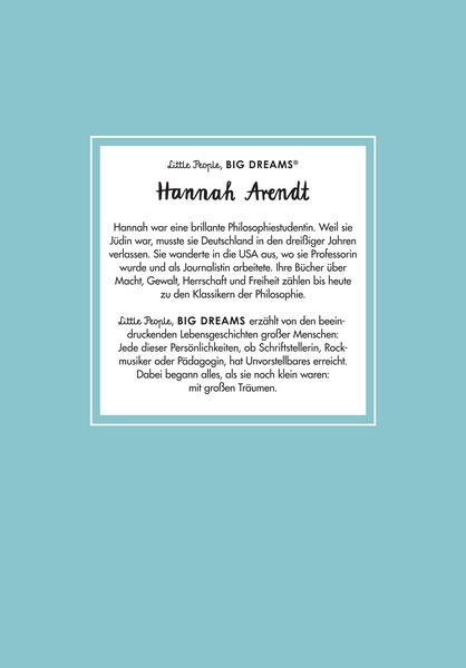 Produktbild: Hannah Arendt
