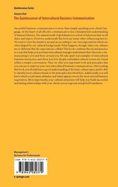 Produktbild: The Quintessence of Intercultural Business Communication