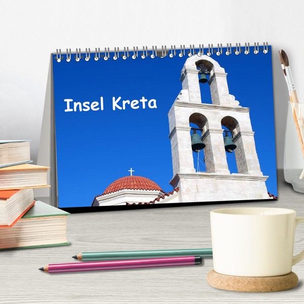 Produktbild: Insel Kreta (Tischkalender 2026 DIN A5 quer), CALVENDO Monatskalender