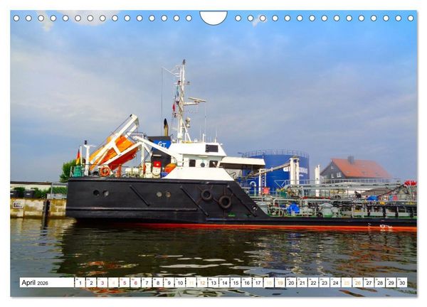 Produktbild: Stahl, Kraft und Eleganz auf hoher See (Wandkalender 2026 DIN A4 quer), CALVENDO Monatskalender