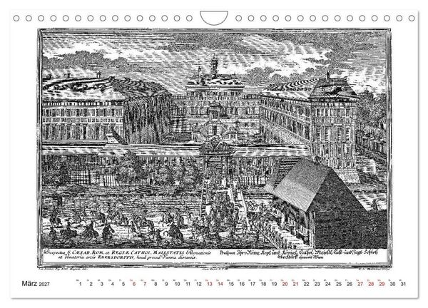 Produktbild: TU FELIX AUSTRIA - Wien in alten Ansichten (Wandkalender 2027 DIN A4 quer), CALVENDO Monatskalender