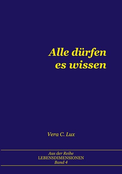 Produktbild: Alle d&uuml;rfen es wissen