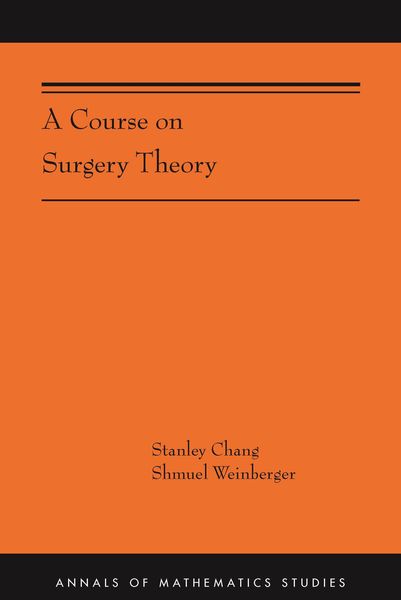 Produktbild: A Course on Surgery Theory