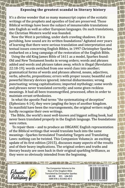 Produktbild: Study Companion to the Keys of the Kingdom Bible