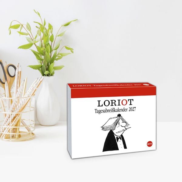 Produktbild: Loriot Tagesabrei&szlig;kalender 2027