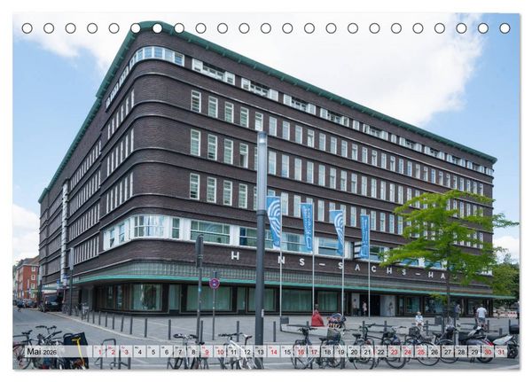 Produktbild: Bauhaus-Architektur im Ruhrgebiet (Tischkalender 2026 DIN A5 quer), CALVENDO Monatskalender