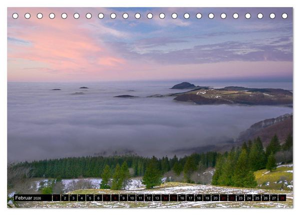 Produktbild: Die Rh&ouml;n (Tischkalender 2026 DIN A5 quer), CALVENDO Monatskalender